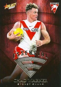 2023 Select AFL Footy Stars - Essentials #E80 Chad Warner Front